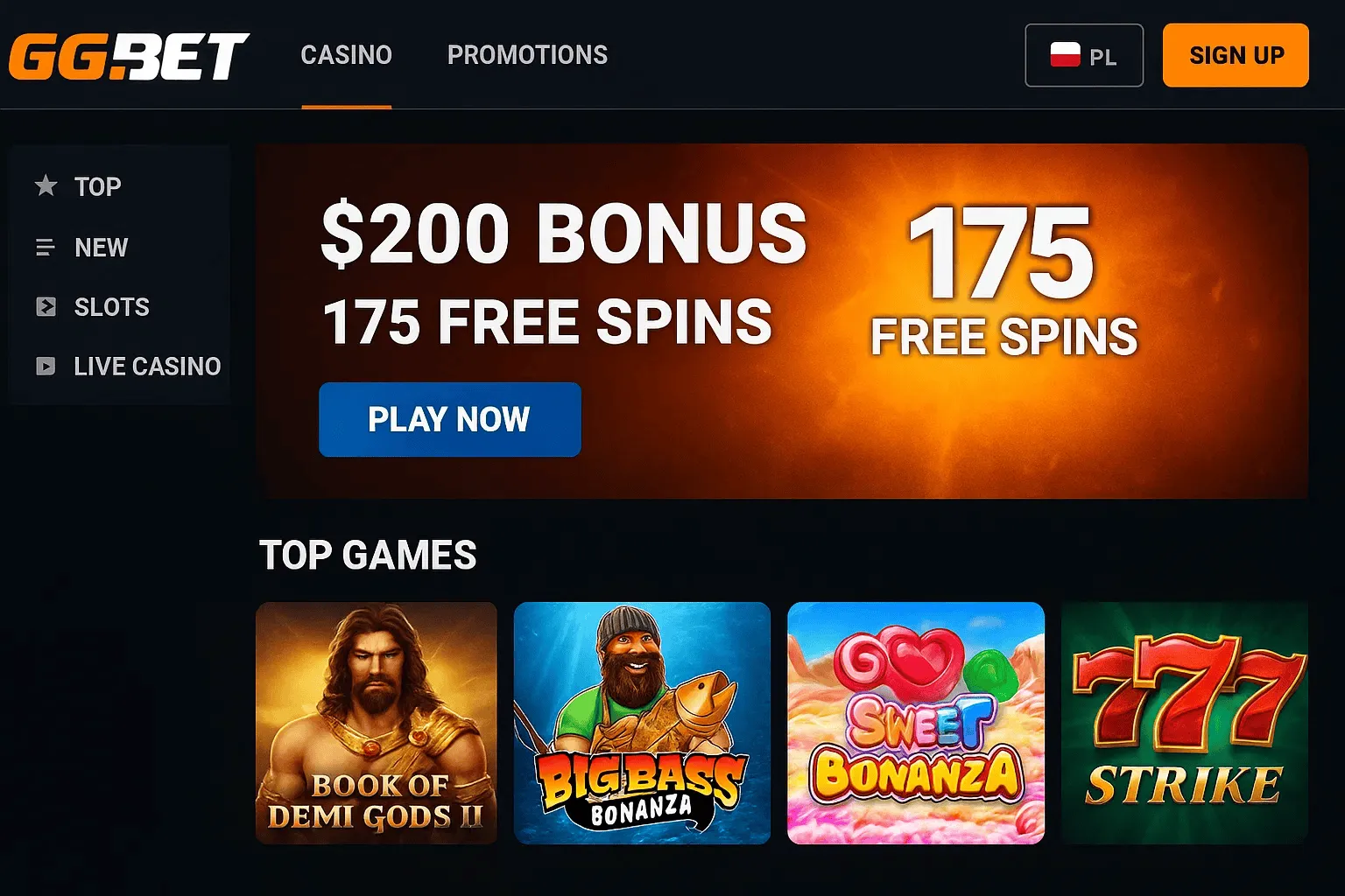 GGbet casino
